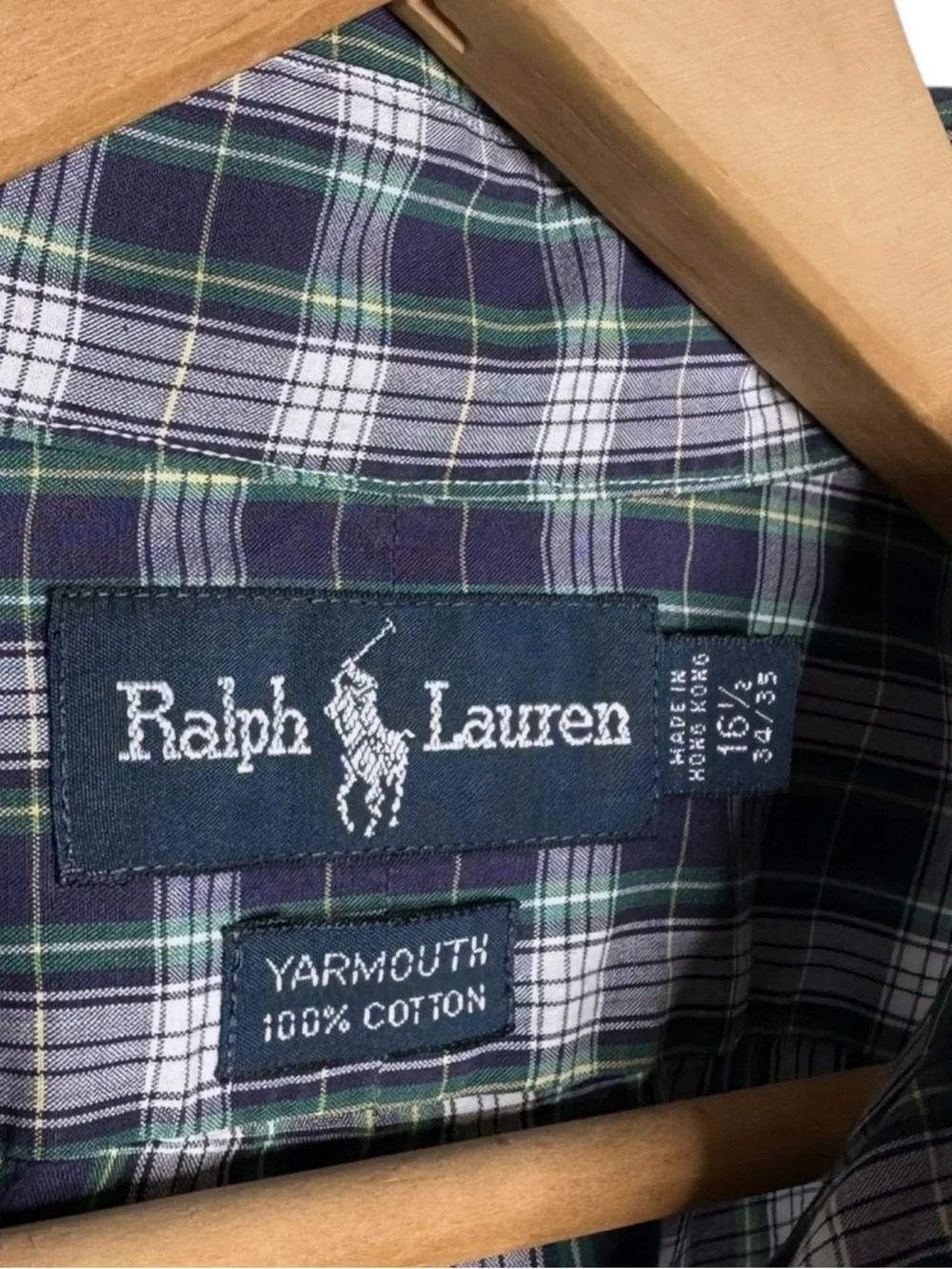 Polo Ralph Lauren Plaid Button Down Shirt